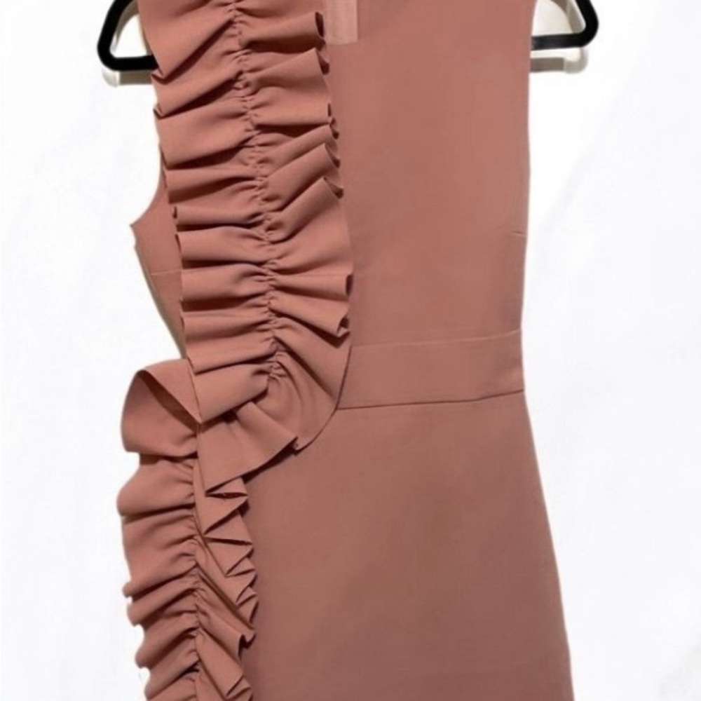 MSGM Pink Ruffle Dress - Picture 2 of 4
